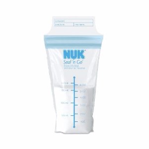 NUK Seal N Go无菌隔氧母乳存储袋 100个