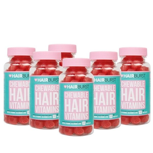Hairburst Chewable Hair Vitamins 6 month supply