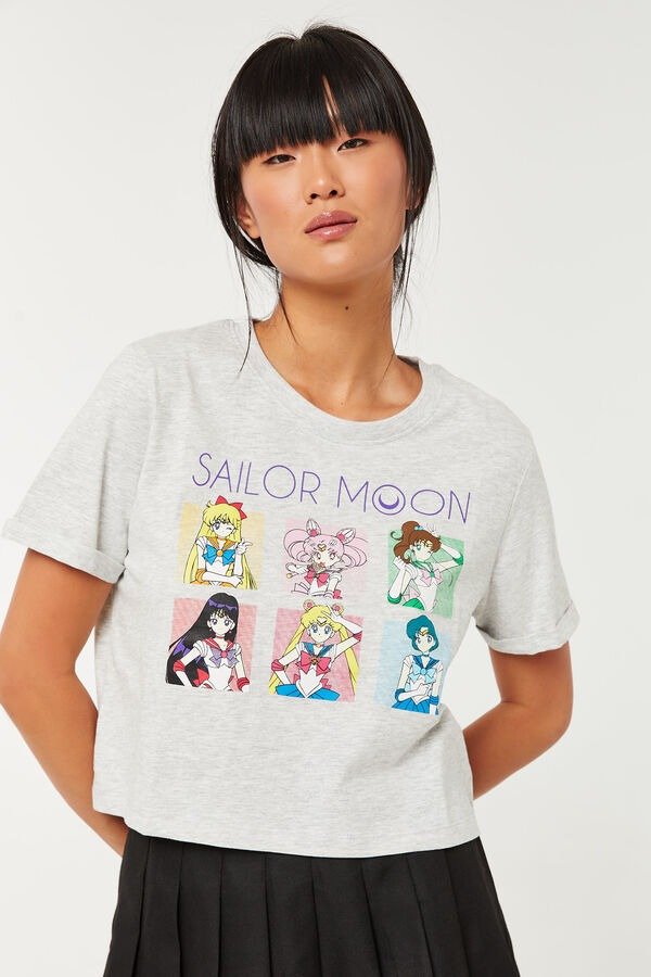 Sailor Moon Cropped Tee - Clothing | Ardene