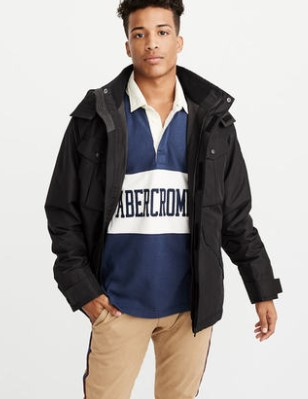 预售Abercrombie＆Fitch男装 中量级功能性夹克 209710-13 AF