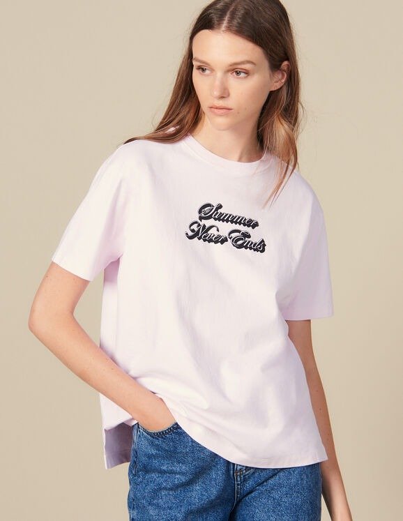 T-Shirt With Lettering