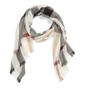 Burberry Check Scarf On Sale @ Nordstrom