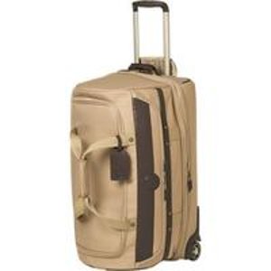 TravelPro Kontiki 26-inch Drop Bottom Rolling Duffel Bag - Khaki