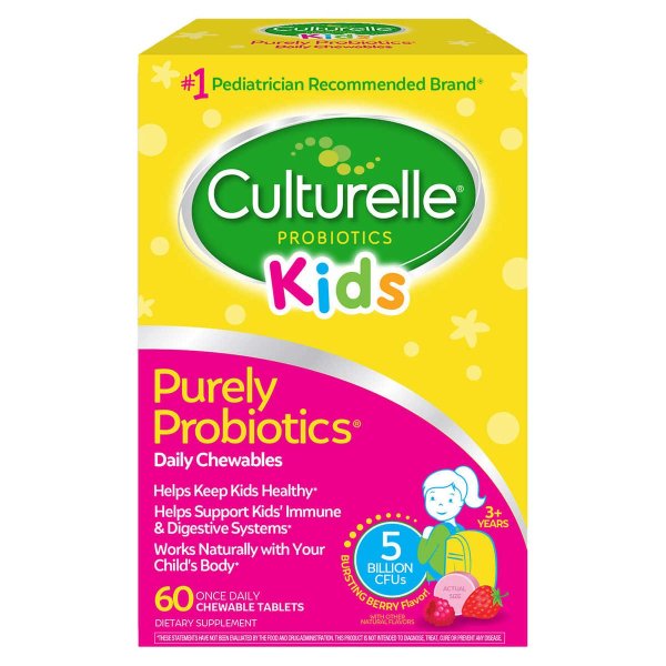 Kids Chewables Probiotic, 60 Tablets