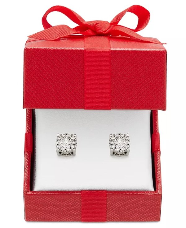 Diamond Stud Earrings (1/3 ct. t.w.) in 14K White, Yellow or Rose Gold