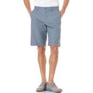 Cubavera Men's Flat Front Linen Shorts 