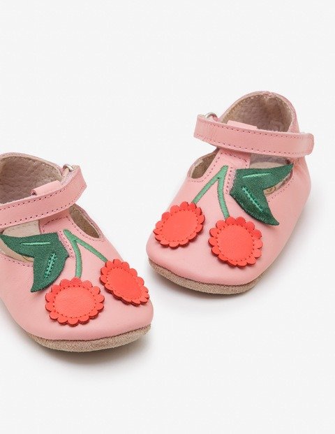 Supersoft Leather Shoes - Almond Blossom Pink | Boden US