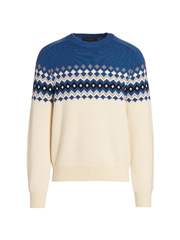 LLoyd Fair Isle Wool Sweater
