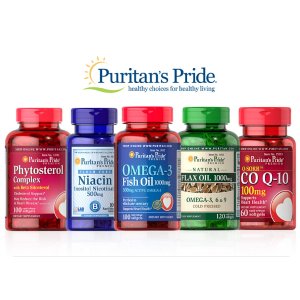 Puritan's Pride普瑞登官网全场促销，入手鱼油、Q10辅酶、维骨力等好机会