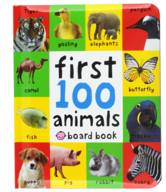 First 100 认识动物纸板书