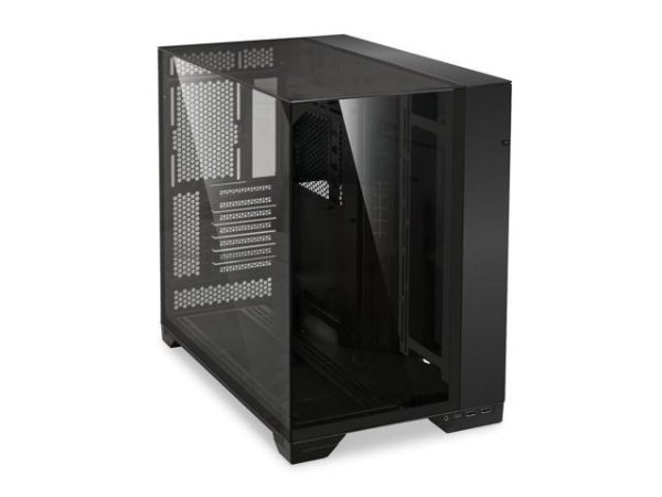 O11 Vision Black Aluminum / Steel / Tempered Glass ATX Mid Tower Computer Case ----- O11VX