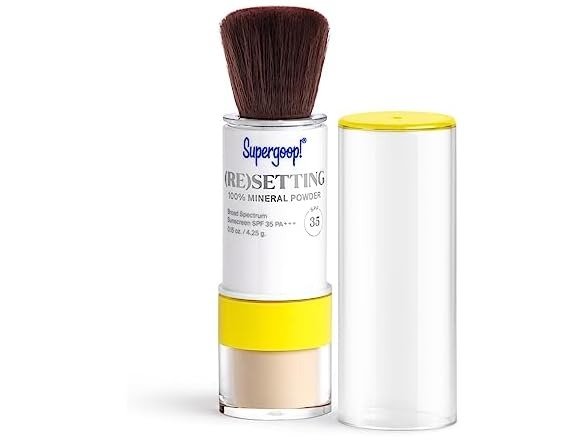 Supergoop! (Re)setting 100% Mineral Powder For Makeup, Translucent