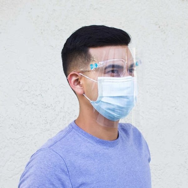 MOXĒ Face Shields by MOXĒ Supply Co., 10 Reusable Frames with 30 Disposable Shields