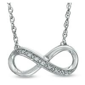 Zales Diamond Accent Infinity Necklace