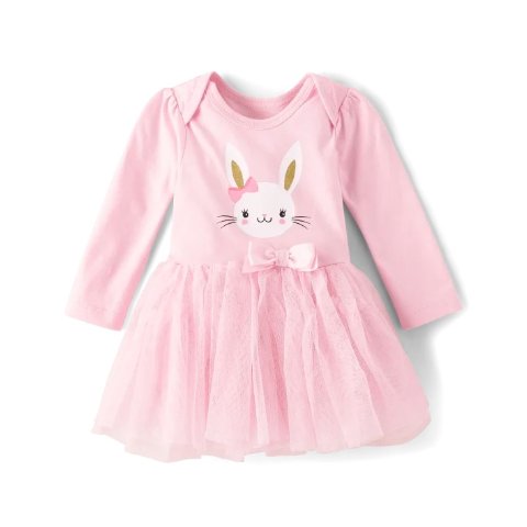 婴儿小兔连衣裙