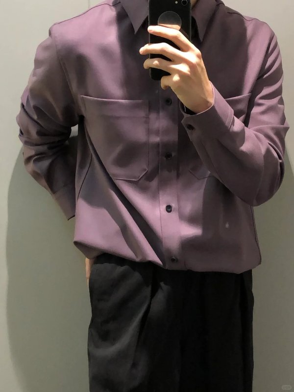罗兰紫衬衫