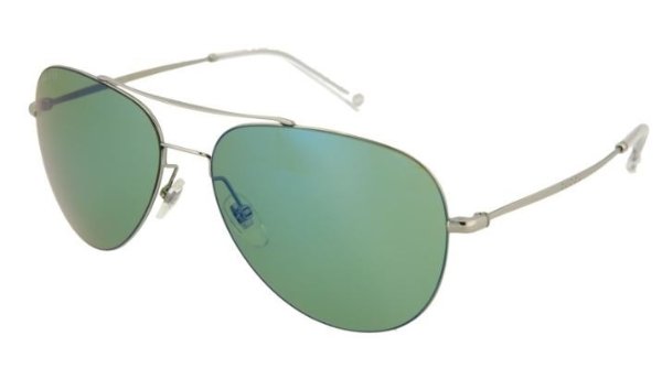 Green Mirror Aviator Unisex Sunglasses