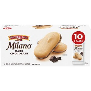 Pepperidge Farm Milano 黑巧克力饼干 10包