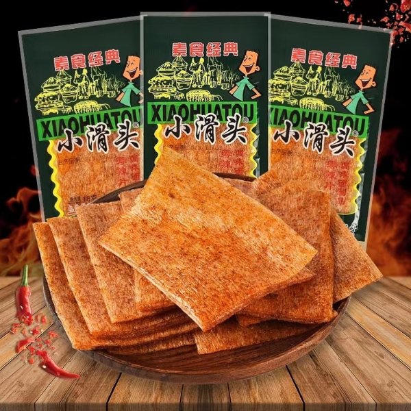 XIAO HUA TOU Thin spicy slices 18g*10 packets