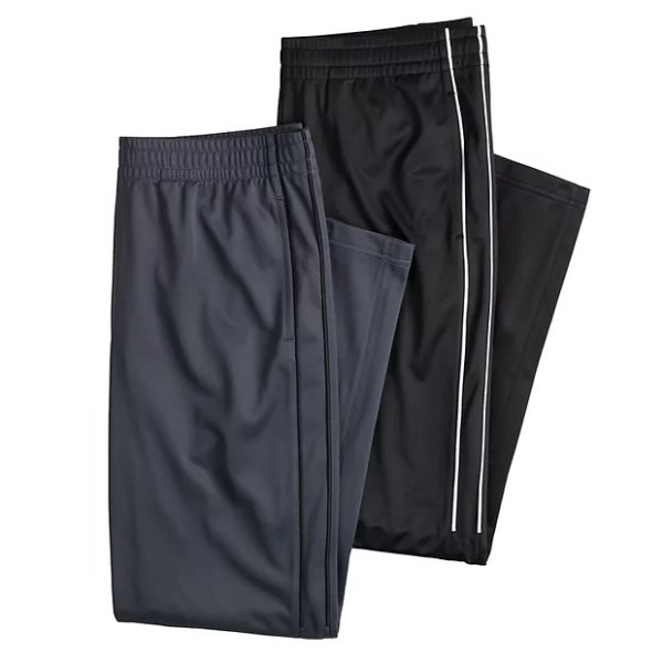 Tek Gear Men's Active Sports Black Pants Size M Medium