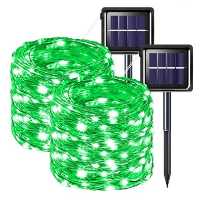 KNONEW Solar String Lights Outdoor [2 Pack]