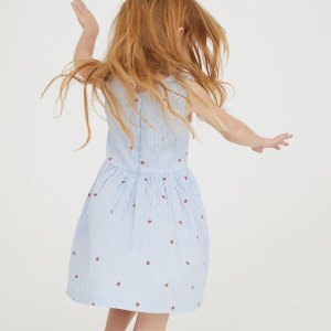 H&M 春夏新款童装清仓热卖，$2.99收漂亮连衣裙