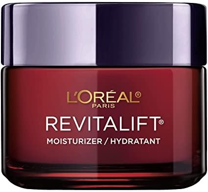 L’Oreal Paris Skincare Revitalift Triple Power Anti-Aging Face Moisturizer with Pro Retinol, Hyaluronic Acid & Vitamin C to reduce wrinkles, firm and brighten skin, 2.55 Oz