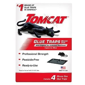 Tomcat 专业捕鼠贴4张 捕捉老鼠和各类害虫