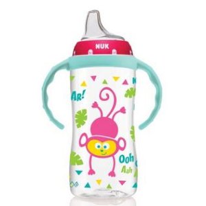 ngle Designs Large Learner Cup in Girl Patterns, 10-Ounce