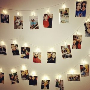 Photo Clips 创意浪漫照片墙 LED 灯串夹子 3米20个