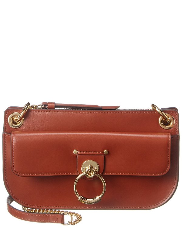 Tess Small Leather Wallet On Chain