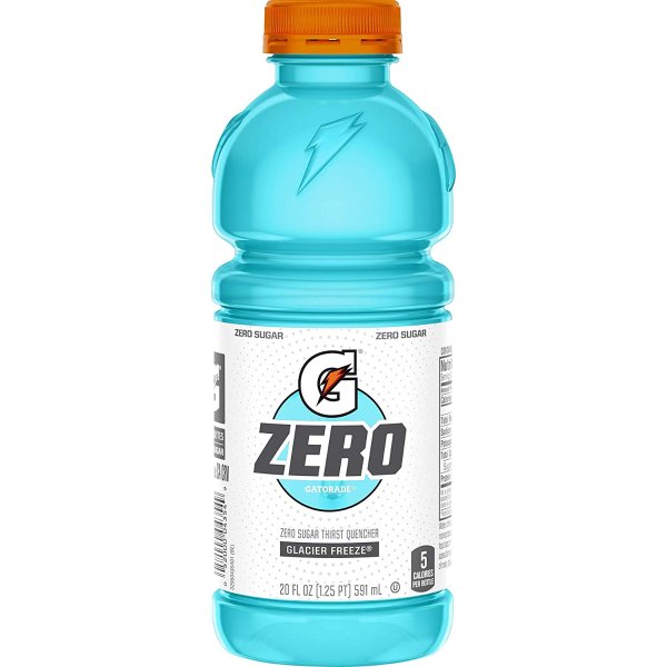 强力补水饮料, 冰川味, 20 Oz 12瓶