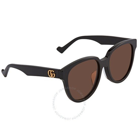 Brown Square Ladies Sunglasses GG0960SA 003 55