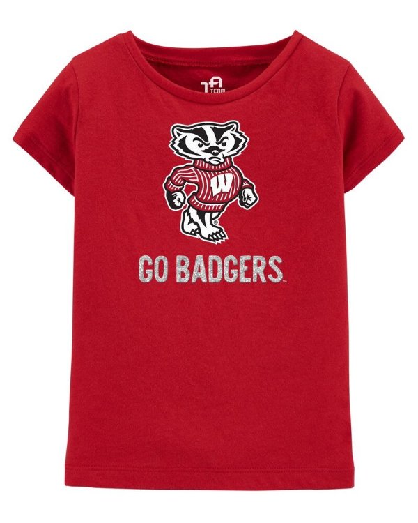 小童 NCCA T恤 Wisconsin Badgers 