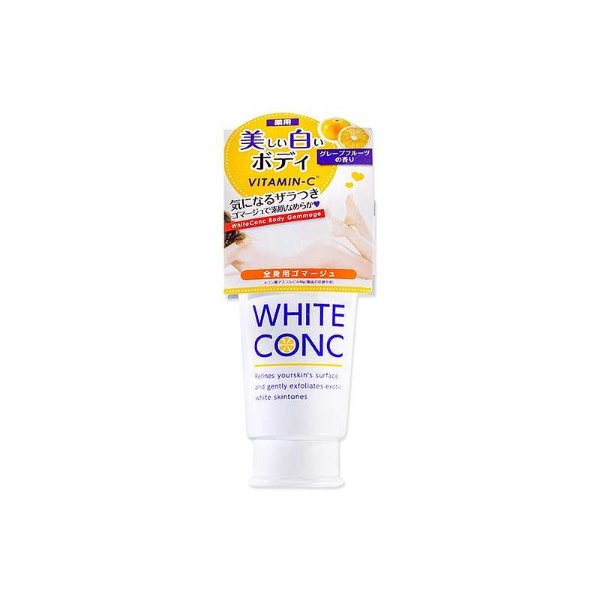 【2%返点】WHITE CONC VC全身美白身体磨砂膏180g