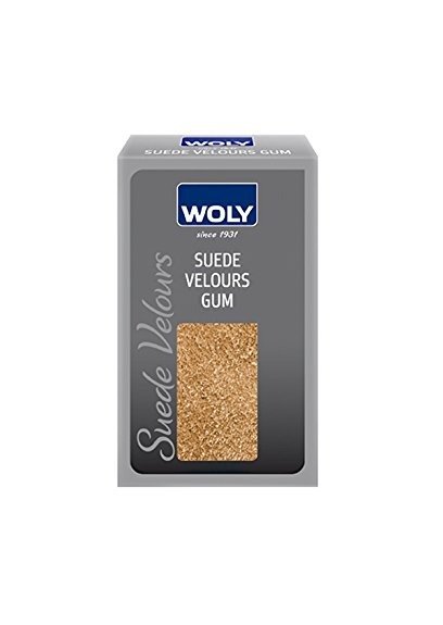 Woly Suede Gum. Special Stain Remover for All Designer Suede Leather Shoes, Handbags and Clothing.