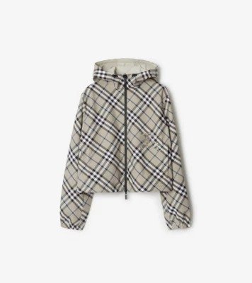 Cropped Reversible Check JacketPrice $1,750.00