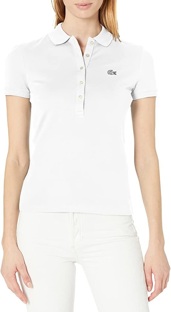 Women's Legacy Short Sleeve Slim Fit Stretch Pique Polo Shirt