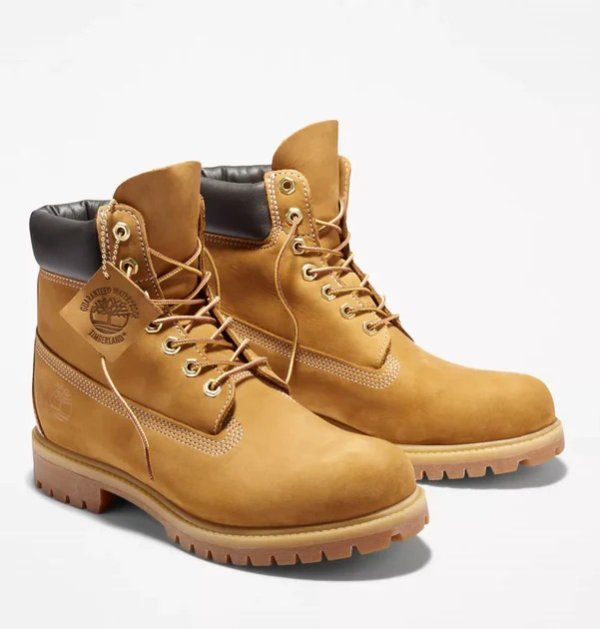 Mens Premium 6-Inch Waterproof Boots In Wheat