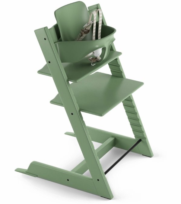Tripp Trapp High Chair Bundle - Moss Green