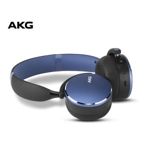 AKG Y500 无线蓝牙贴耳式耳机 蓝色