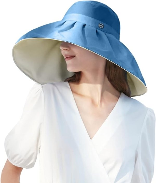Sun Hat with Wide Brim UPF 50+ Full Sun Protection
