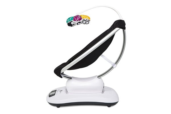 4moms mamaRoo 4 Bluetooth-enabled high-tech baby swing
