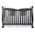 Violet 7 in 1 Convertible Life Style Crib, Black