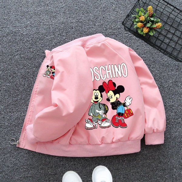 10.28US $ 39% OFF|Autumn Girl Cartoon Jacket Spring Kids Toddler Jackets Girls Casual Minnie Mickey Mouse 2022 Cute Long Sleeve Clothing Shirt - Blouses & Shirts - AliExpress