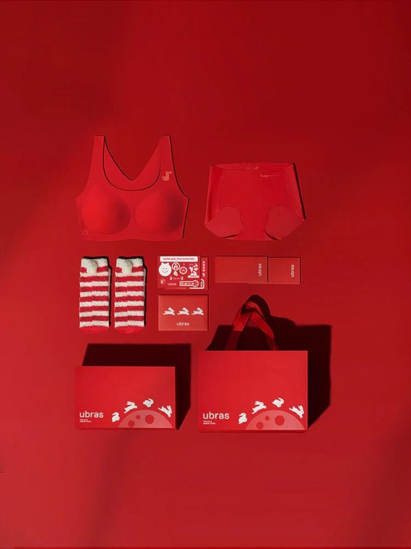 24H Comfort Year of the Rabbit Special Gift Set (One Size Bra + Brief + Socks)