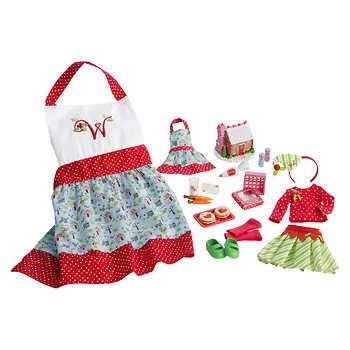WellieWishers 娃娃和女童搭配服饰玩具套装
