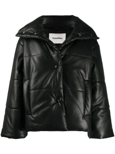 quilted puffer jacket