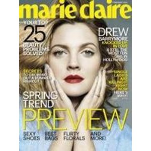 订阅一年《Marie Claire》杂志