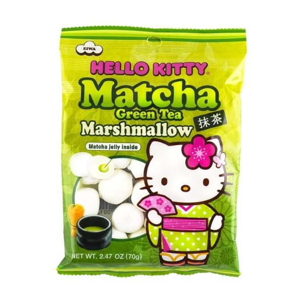 EIWA Hellokitty Matcha Marshmallows 2.47 oz